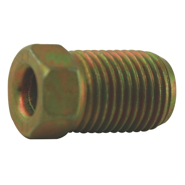 Steel Tube Nut, 3/16 (M10x1.0 Inverted), 10/box